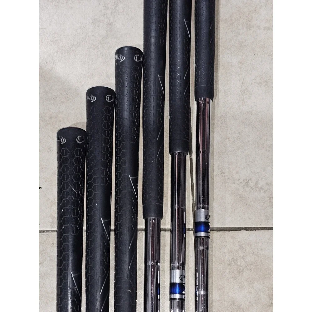 Callaway X18 Iron Set 4-pw With Uniflex With Good Grips 6 Clubs
